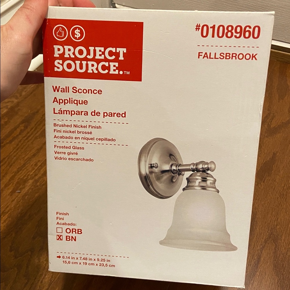 🧡 Project Source wall sconce - Picture 3 of 6
